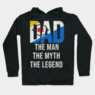 Bonaire Dutch Dad The Man The Myth The Legend - Gift for Bonaire Dutch Dad With Roots From Bonaire Dutch Hoodie